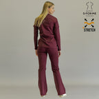 Uniforme quirúrgico vino — pantalón 915 mujer para hospitales en México