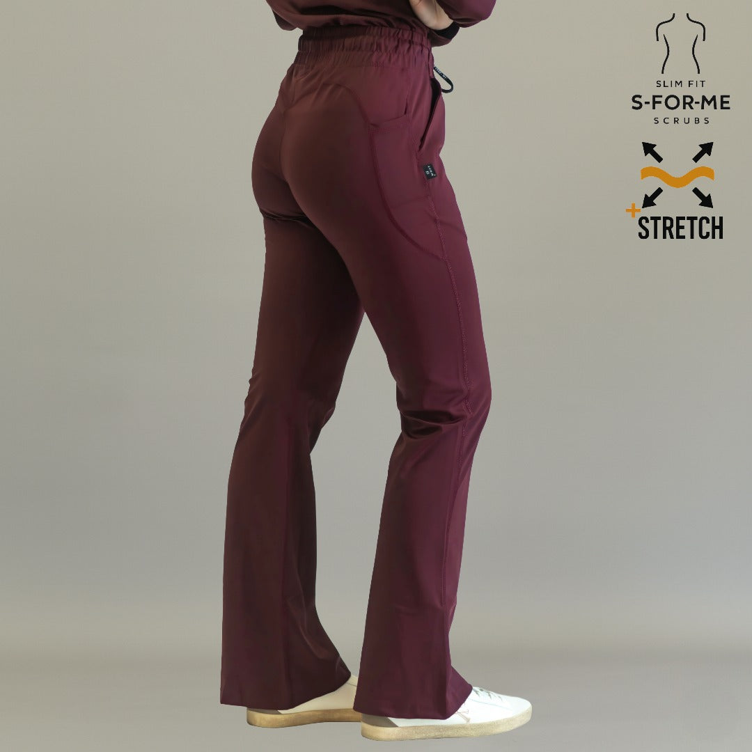 Scrubs vino mujer — pantalón 915 con opciones Petite, Regular y Tall