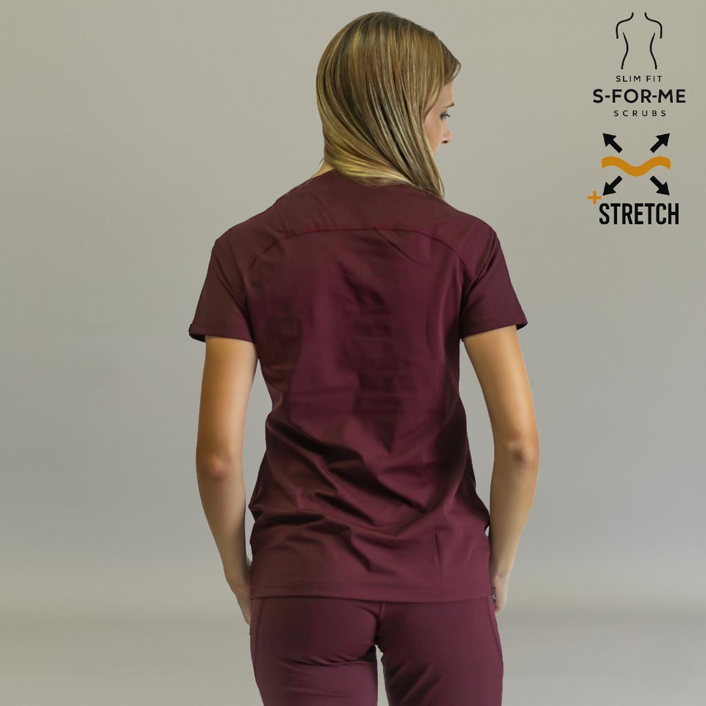 Ropa quirúrgica mujer vino — filipina 915 Super Stretch Sandel Médica