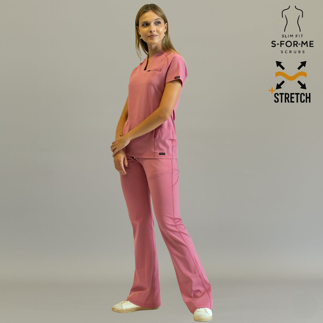 pijama quirurgica mujer 915 palo de rosa filipina espalda scrubs sandel medica