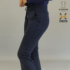 Pantalón Quirúrgico 915 Mujer Super Stretch Azul Marino