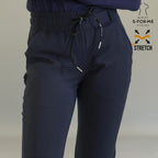 Pantalón Quirúrgico 915 Mujer Super Stretch Azul Marino