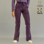 pantalon scrub uva dama modelo 915 corte acampanado Sandel Medica