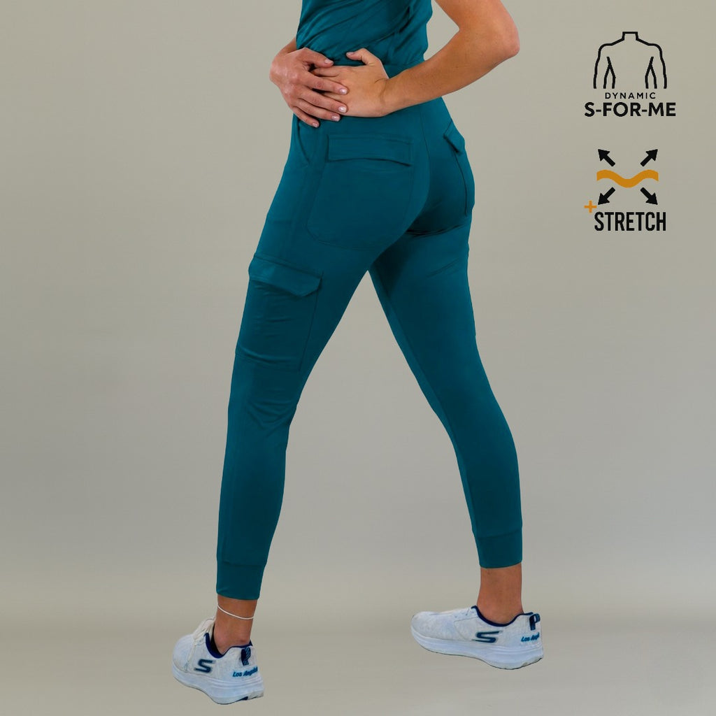 Jogger Quirúrgico, Mujer Azul Corsair Super Stretch, Scrubs 901 — vista adicional