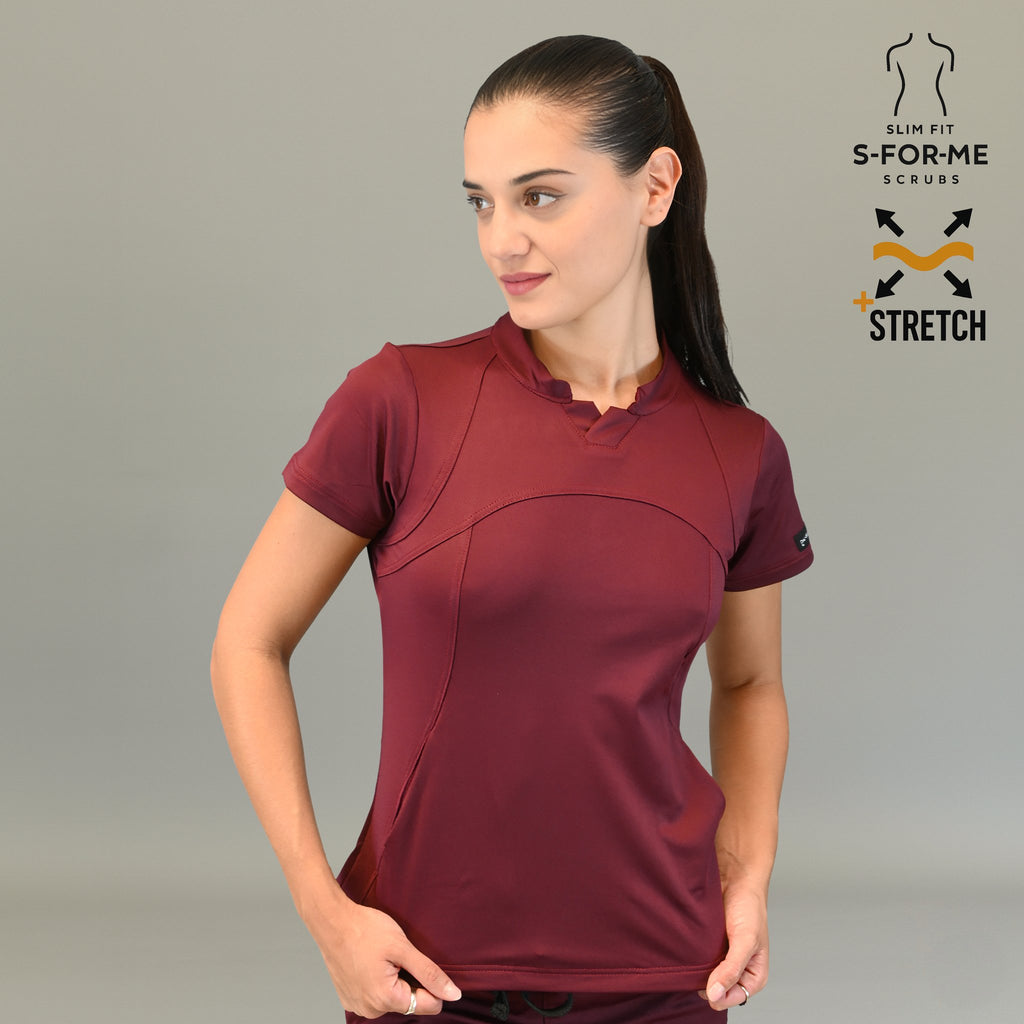 Filipina quirurgica vino para mujer Estilo 910 Super Stretch vista frontal