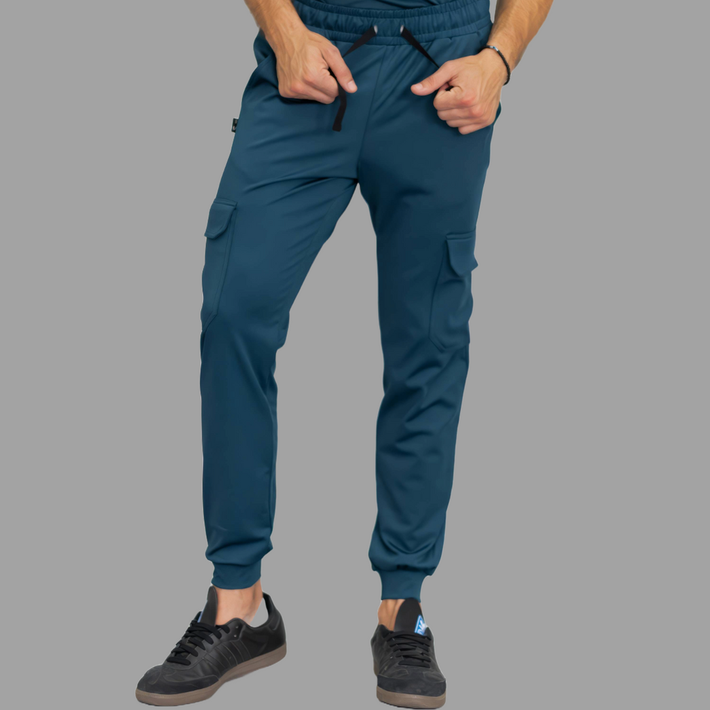Conjunto Quirúrgico Airforce para Hombre – Estilo 910 | Super Stretch Slim Fit