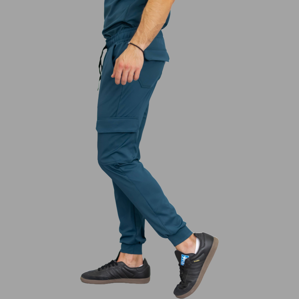 Conjunto Quirúrgico Airforce para Hombre – Estilo 910 | Super Stretch Slim Fit
