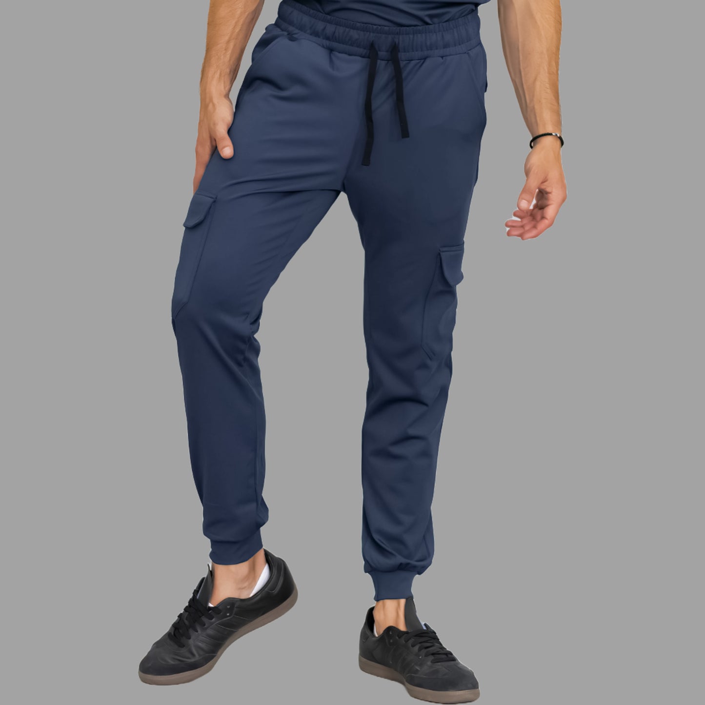 Jogger Est. 910 Quirúrgico Azul Marino Hombre Super Stretch, Scrubs Est. 910