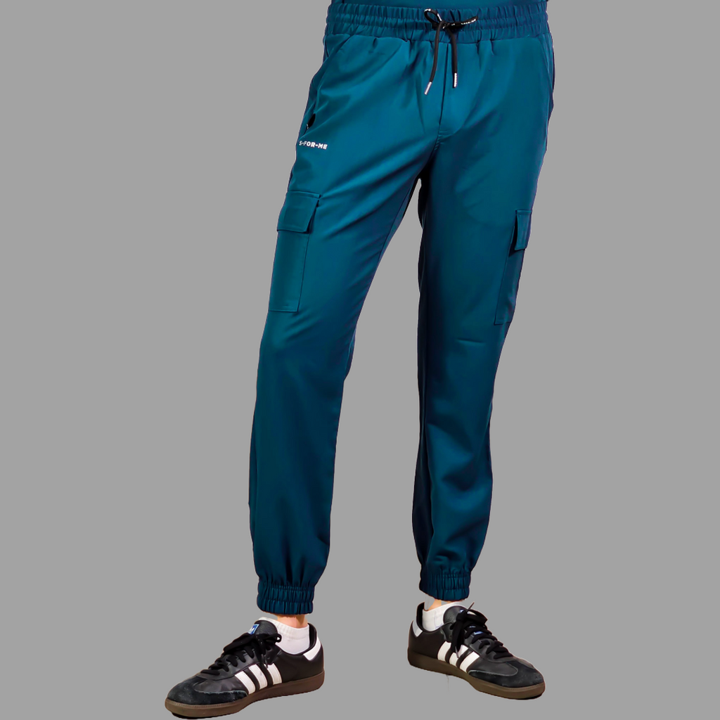 Jogger Quirurgico Antifluido Hombre Azul Caribe, Scrubs 300