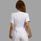 Filipina clínica Alviero para mujer color blanco con corte Slim Fit