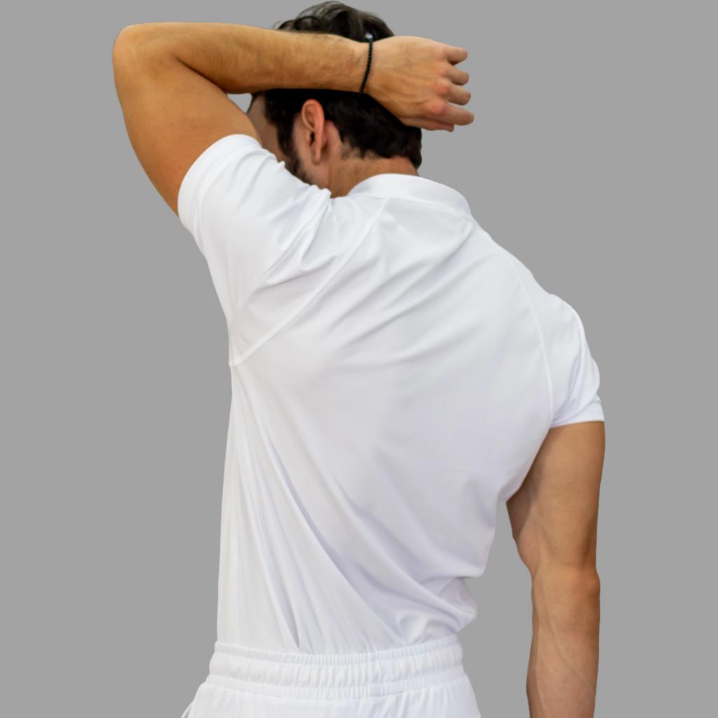 Conjunto Quirúrgico Blanco para Hombre – Estilo 910 | Super Stretch Slim Fit