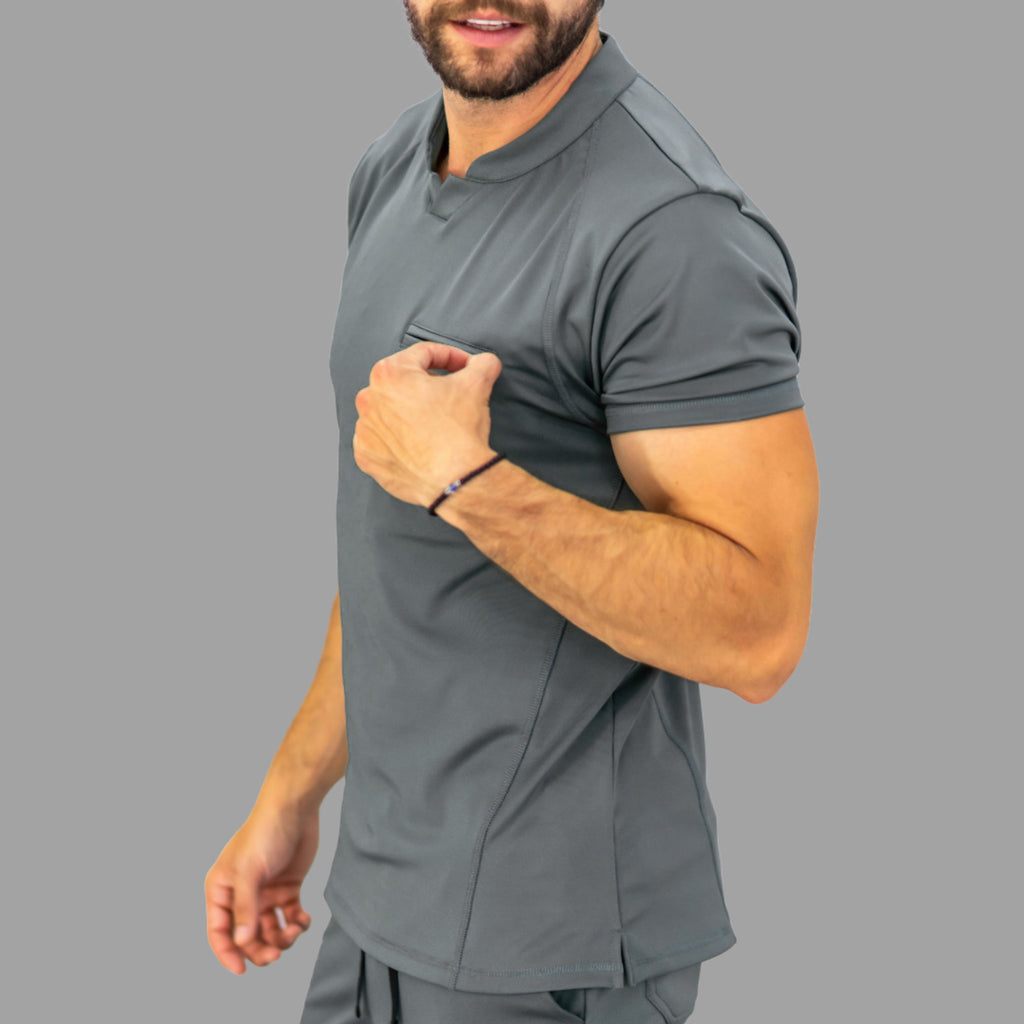 Filipina Quirúrgica 910 Hombre Gris Medio, Scrubs Super Stretch