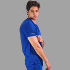 Filipina Quirurgica Antifluido Hombre Azul Rey, Scrubs 300