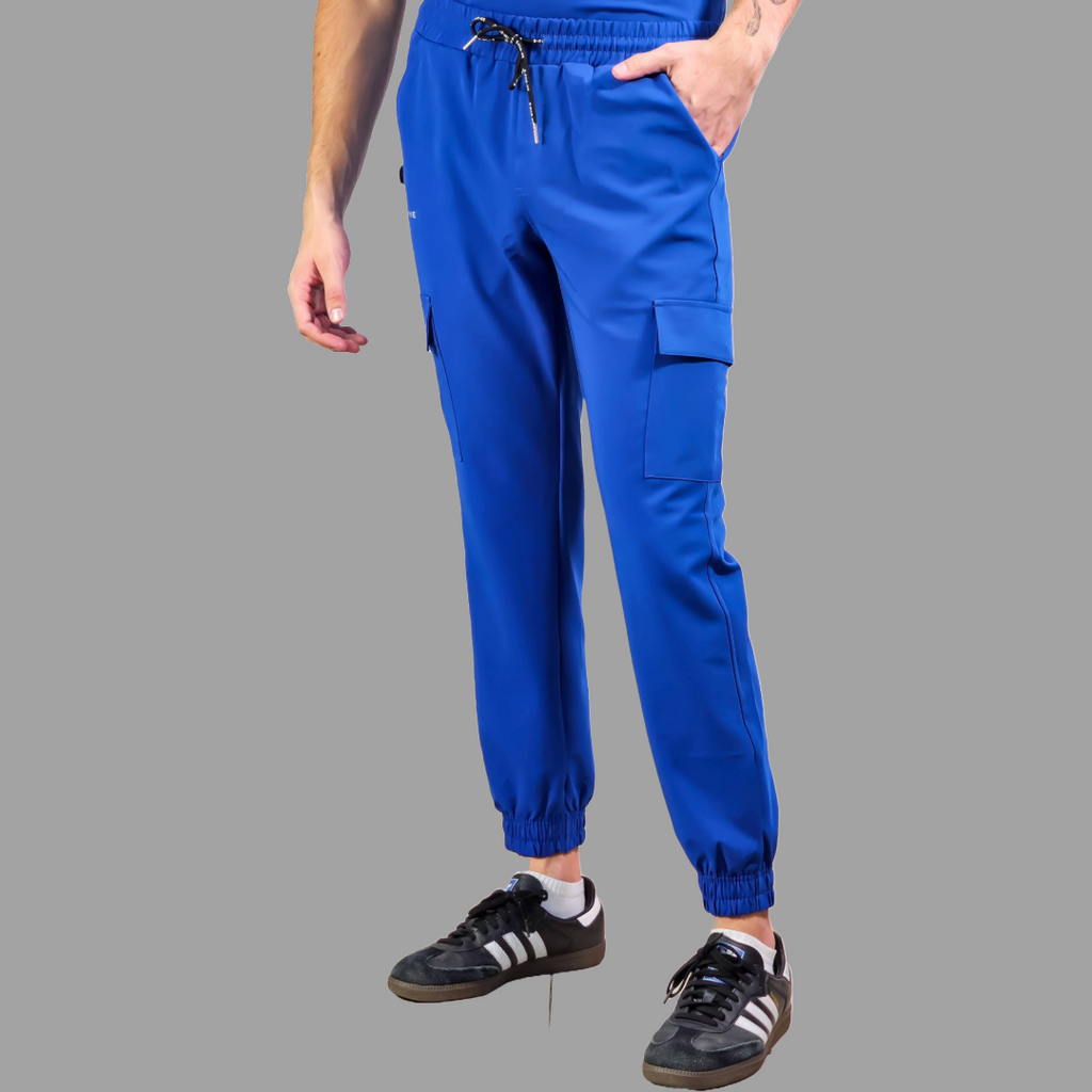 Conjunto Quirúrgico Antifluido Hombre – Estilo 300 Azul Rey