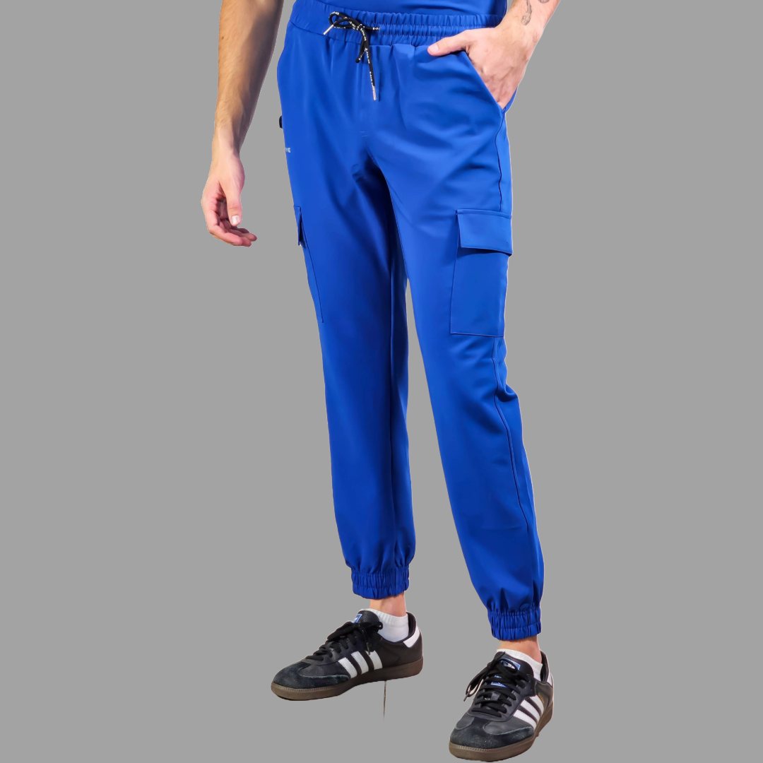 Conjunto Quirúrgico Antifluido Hombre – Estilo 300 Azul Rey