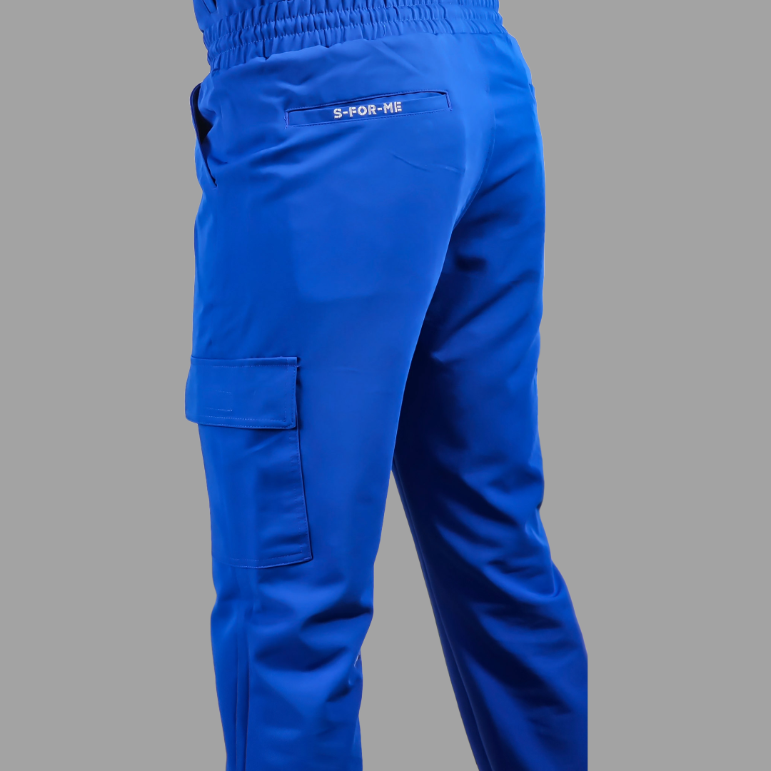 Jogger Quirurgico Antifluido Hombre Azul Rey, Scrubs 300