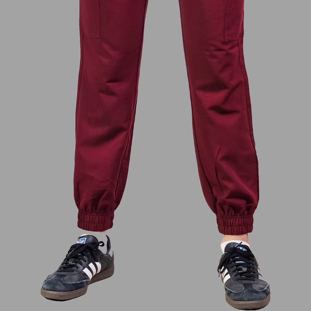 Jogger Quirurgico Antifluido Hombre Vino, Scrubs 300