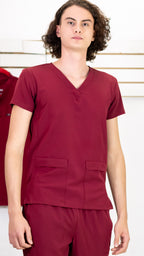filipina hombre 600 vino uniforme quirurgico four ways sandel medica