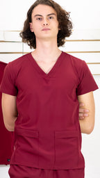 filipina hombre 600 vino uniforme quirurgico four ways sandel medica
