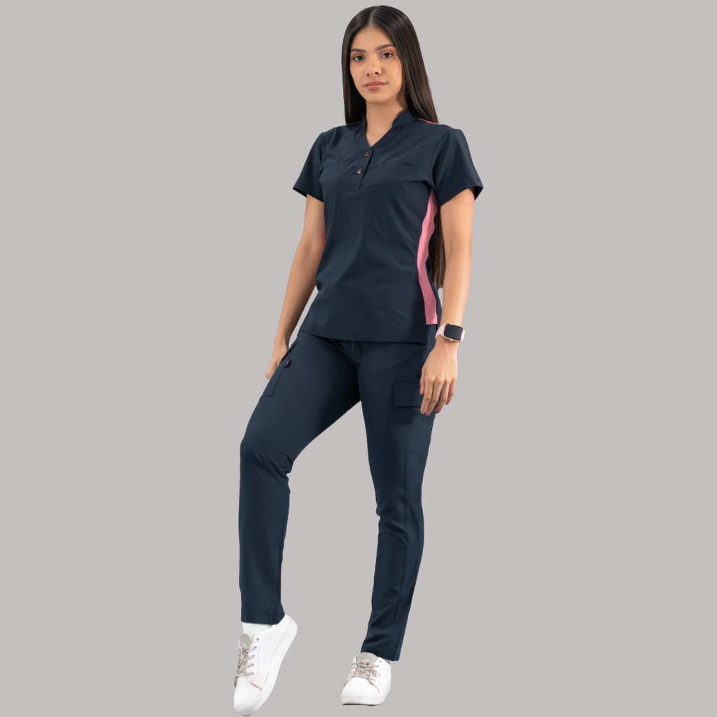 Pantalón Skinny, Azul Mno F.W Mujer, Scrubs 520