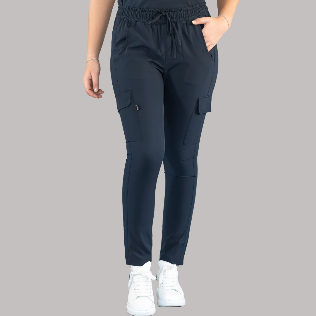 Pantalón Skinny, Azul Mno F.W Mujer, Scrubs 520