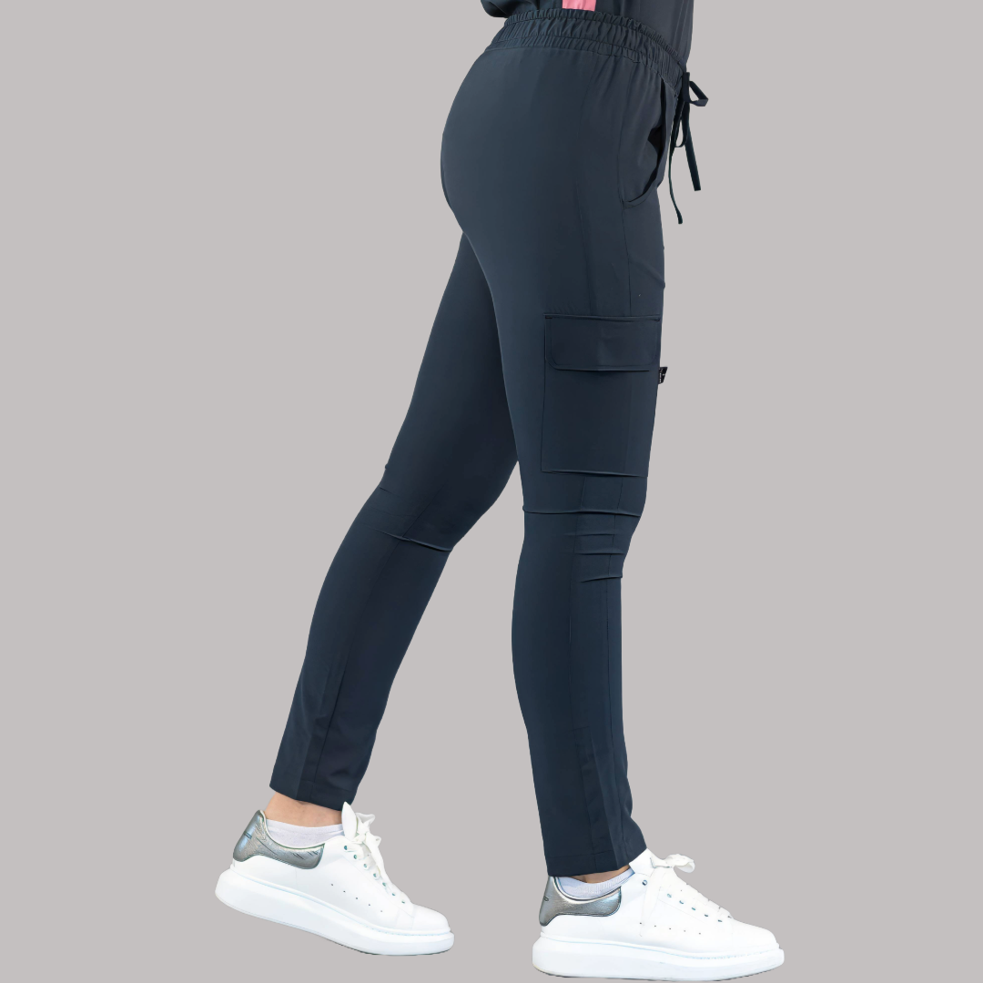 Pantalón Skinny, Azul Mno F.W Mujer, Scrubs 520