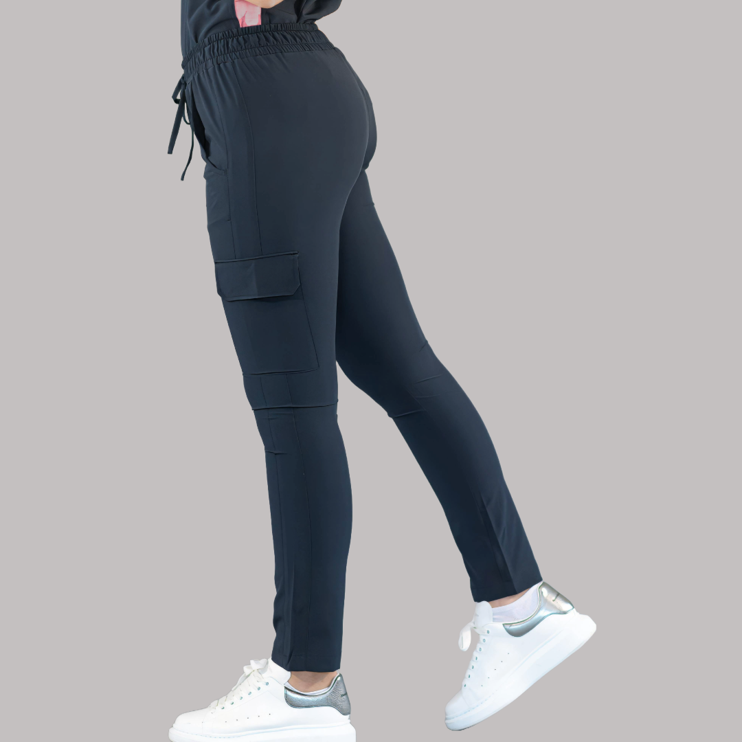 Pantalón Skinny, Azul Mno F.W Mujer, Scrubs 520