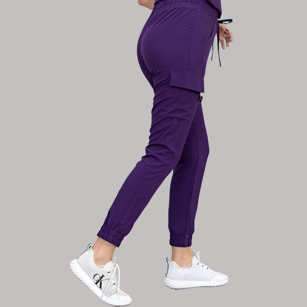 Jogger Quirúrgico Mujer Skinny Morado, Scrubs 520