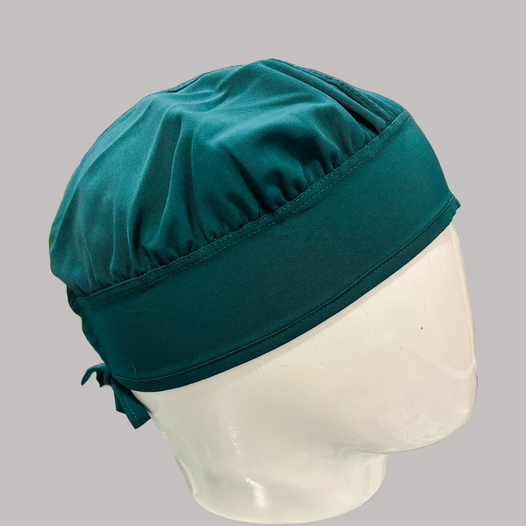 Gorro Quirúrgico Unisex Verde Botella Fourways