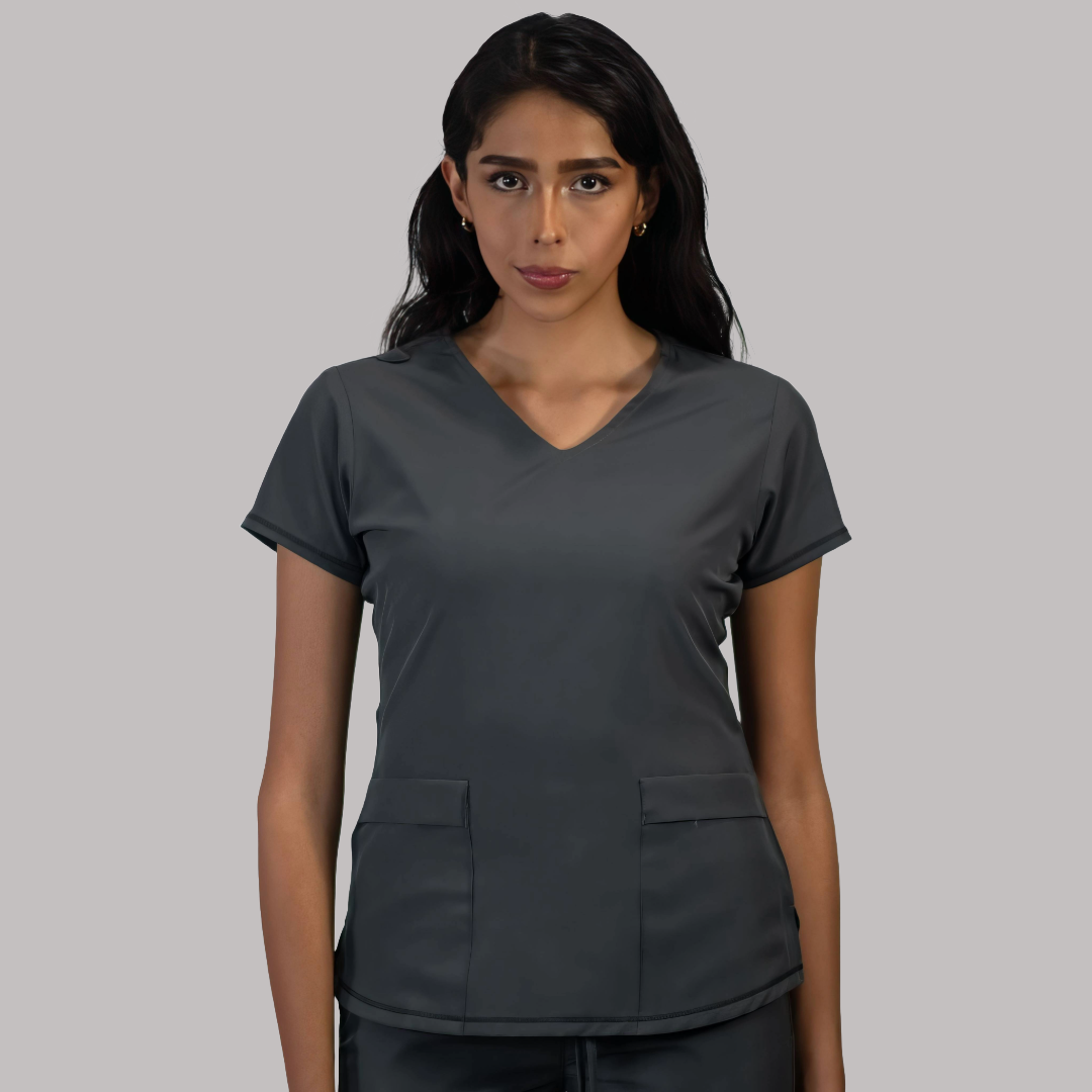 Filipina Gris Oxford Mujer, Scrubs Est. 600 F.W