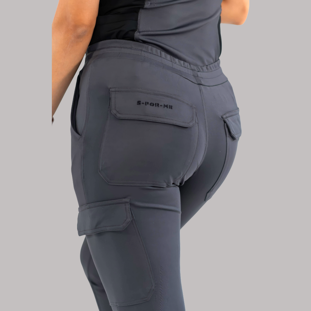 Jogger Quirúrgico Mujer Super Stretch Gris, Scrubs 905