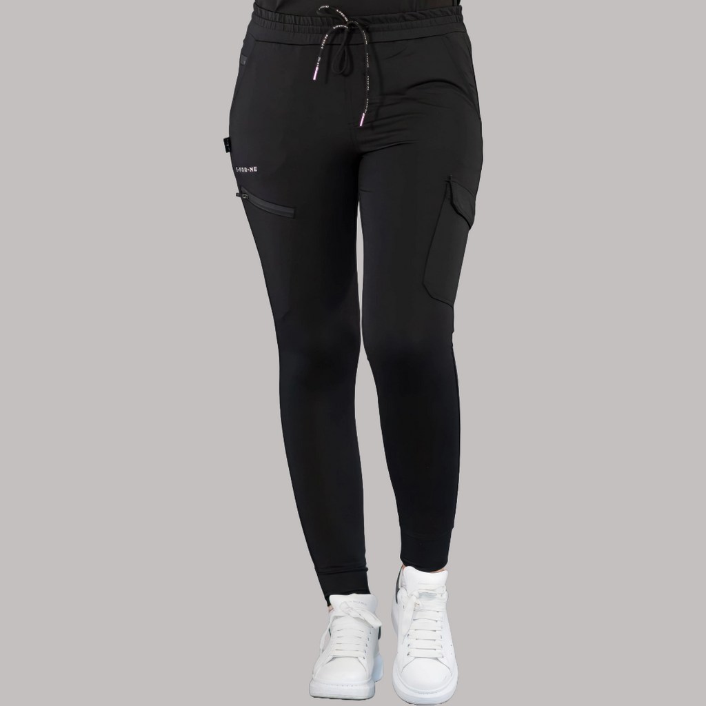 Jogger Quirurgico Mujer Super Stretch Negro, Scrubs 905