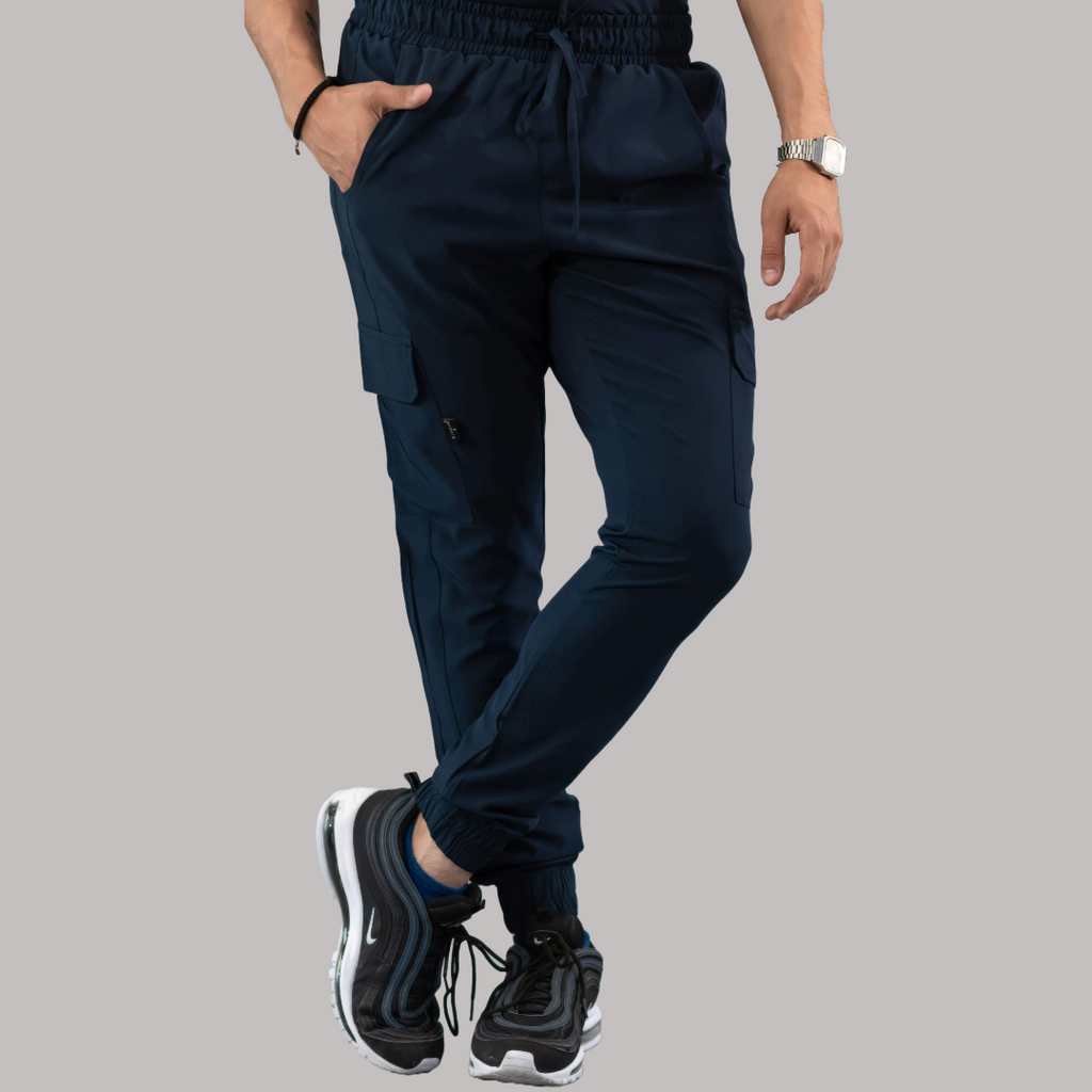 Jogger Quirúrgico Skinny, Azul Mno F.W Hombre, Scrubs 520