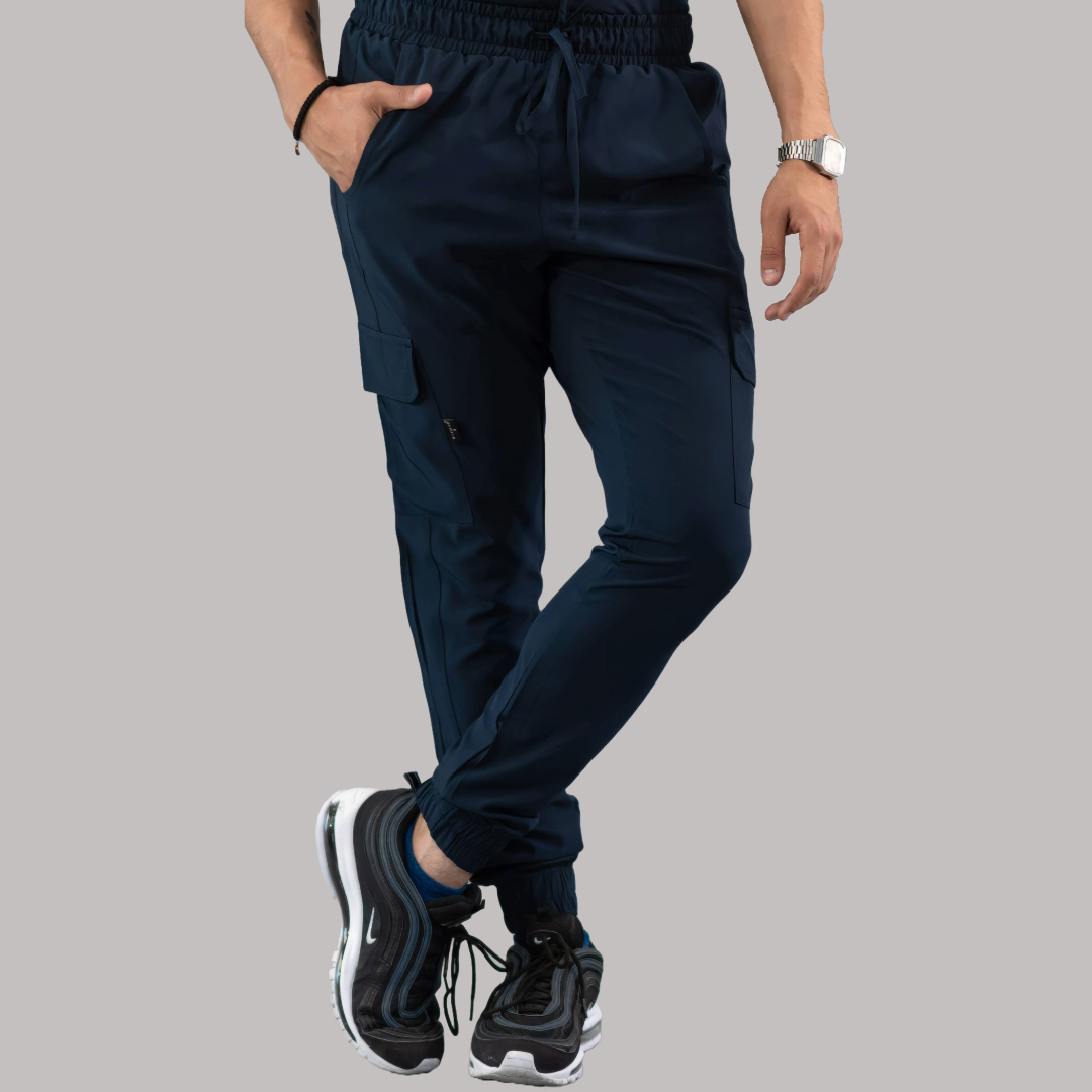 Jogger Quirúrgico Skinny, Azul Mno F.W Hombre, Scrubs 520