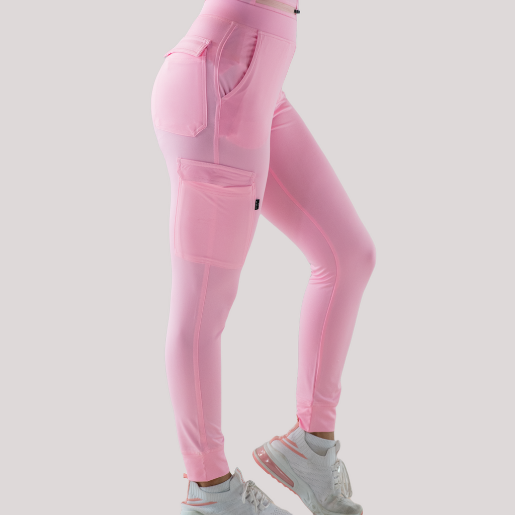 Jogger Quirúrgico, Scrubs Super Stretch Mujer 901 Rosa Pastel