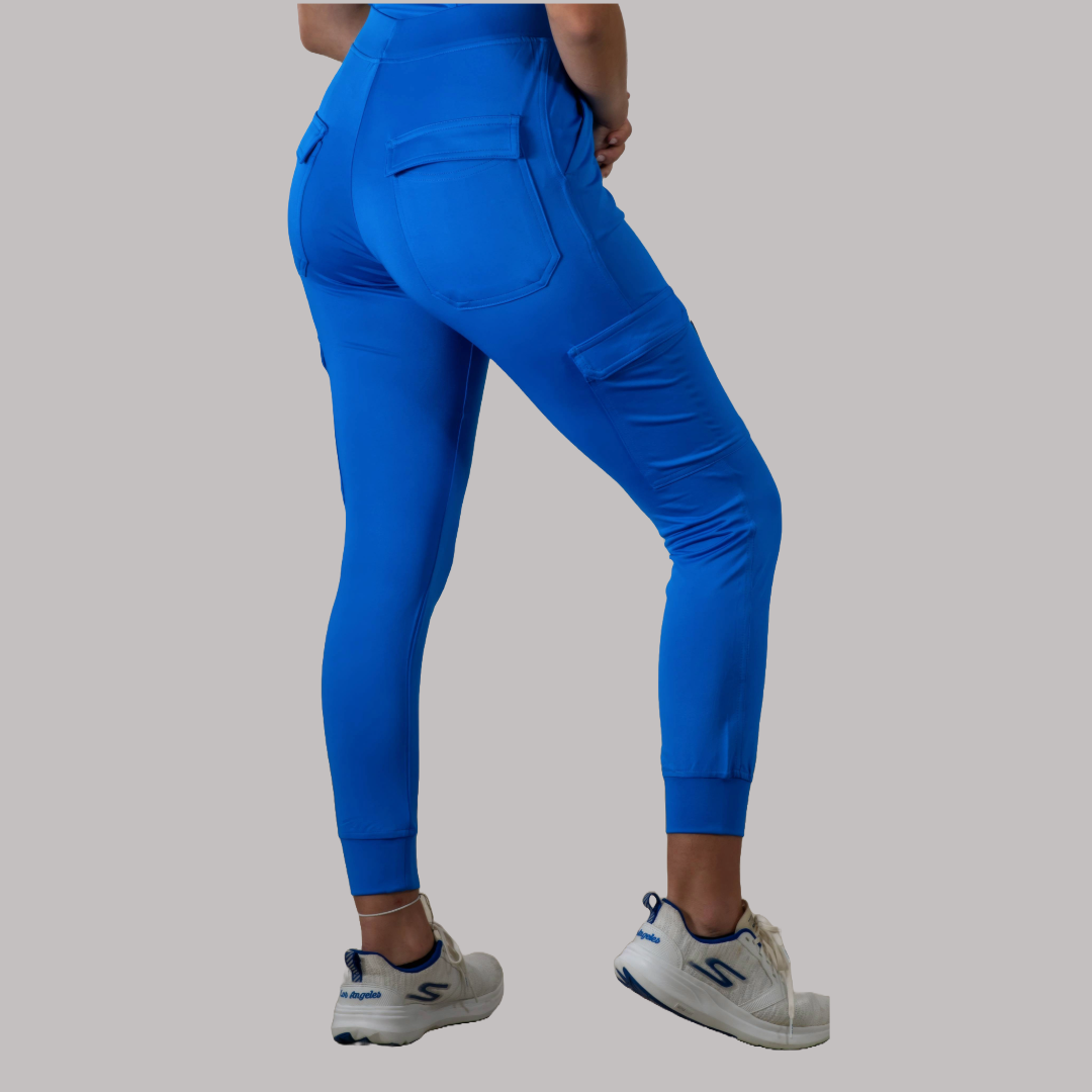 Jogger Quirurgico 901 Turquesa Mujer Super Stretch
