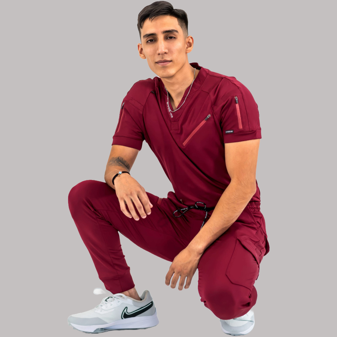 Jogger Vino Super Stretch Hombre, Scrubs 905