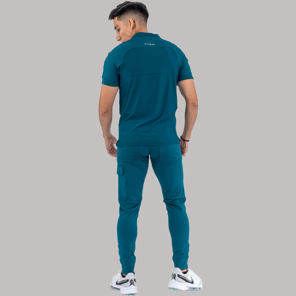 Jogger Azul Caribe Super Stretch Hombre, Scrubs 905