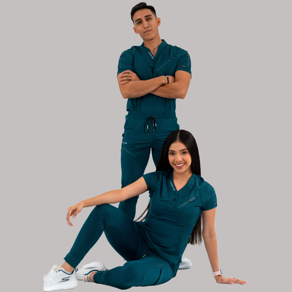 Jogger Azul Caribe Super Stretch Hombre, Scrubs 905