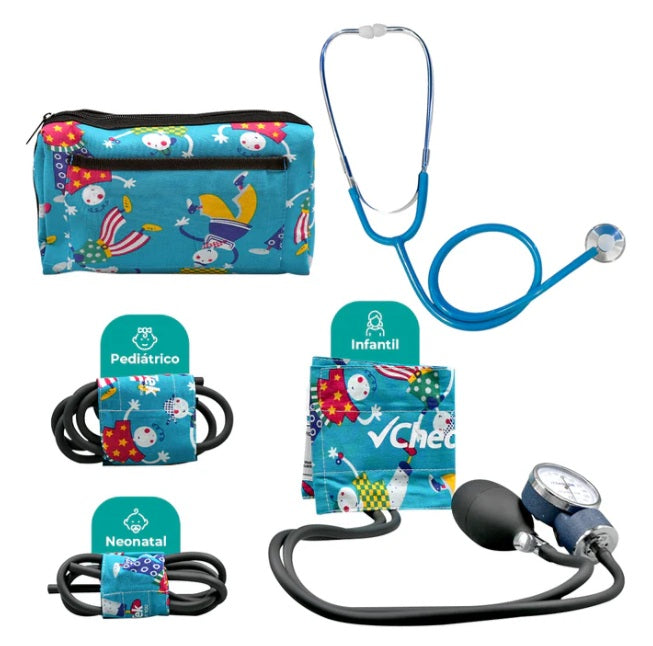 Set Pediatrico Baumanometro 3 Brazales
