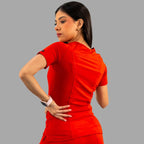 Filipina Quirúrgica Mujer Rojo, Super Stretch, Scrubs 901
