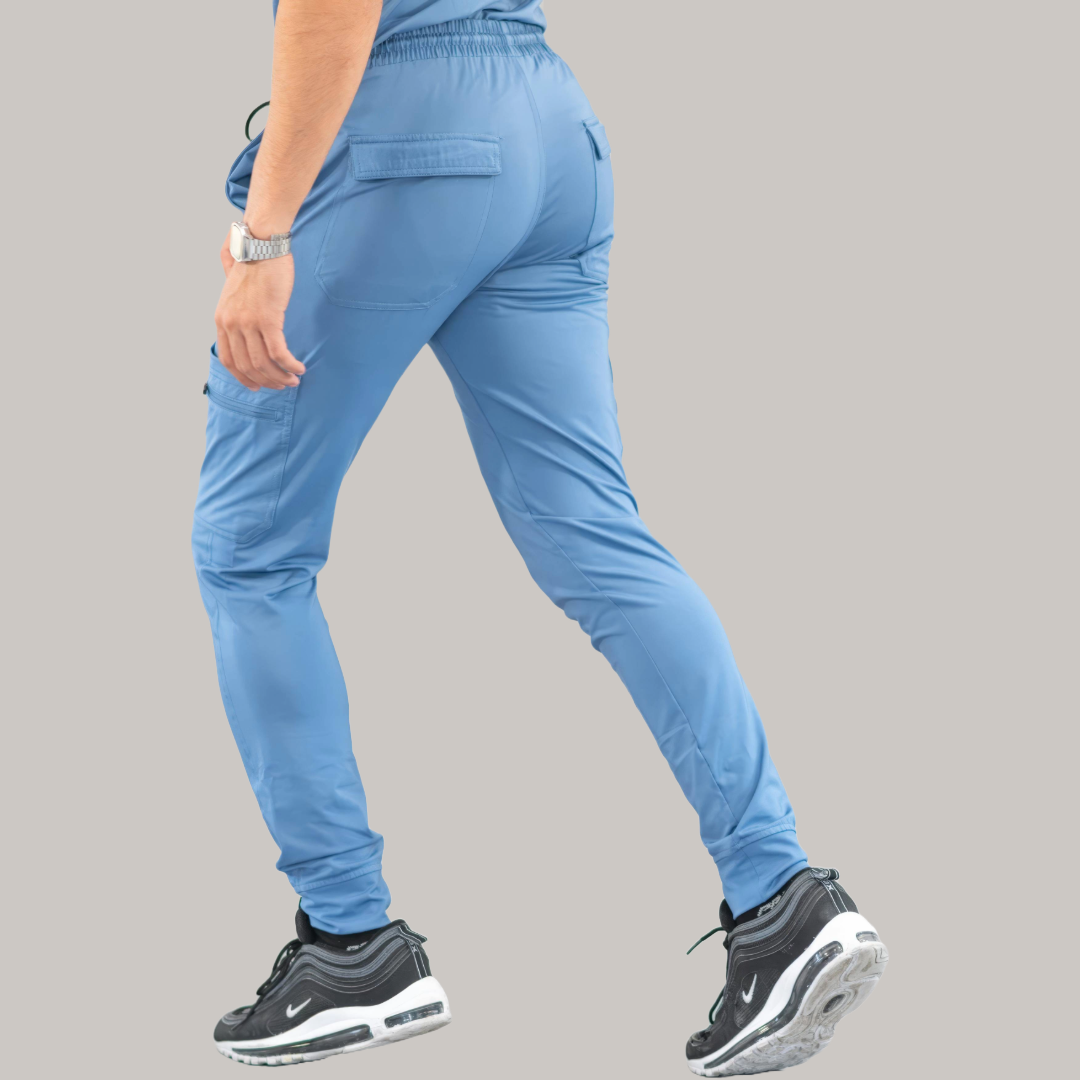 Jogger Quirúrgico Hombre Azul Plumbago, Scrubs 901