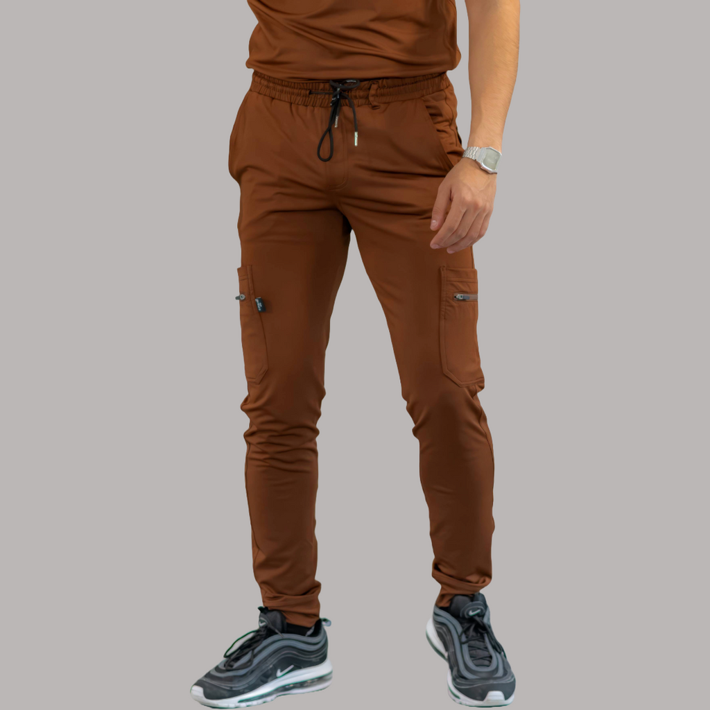 Jogger Quirúrgico Hombre Cafe, Scrubs 901
