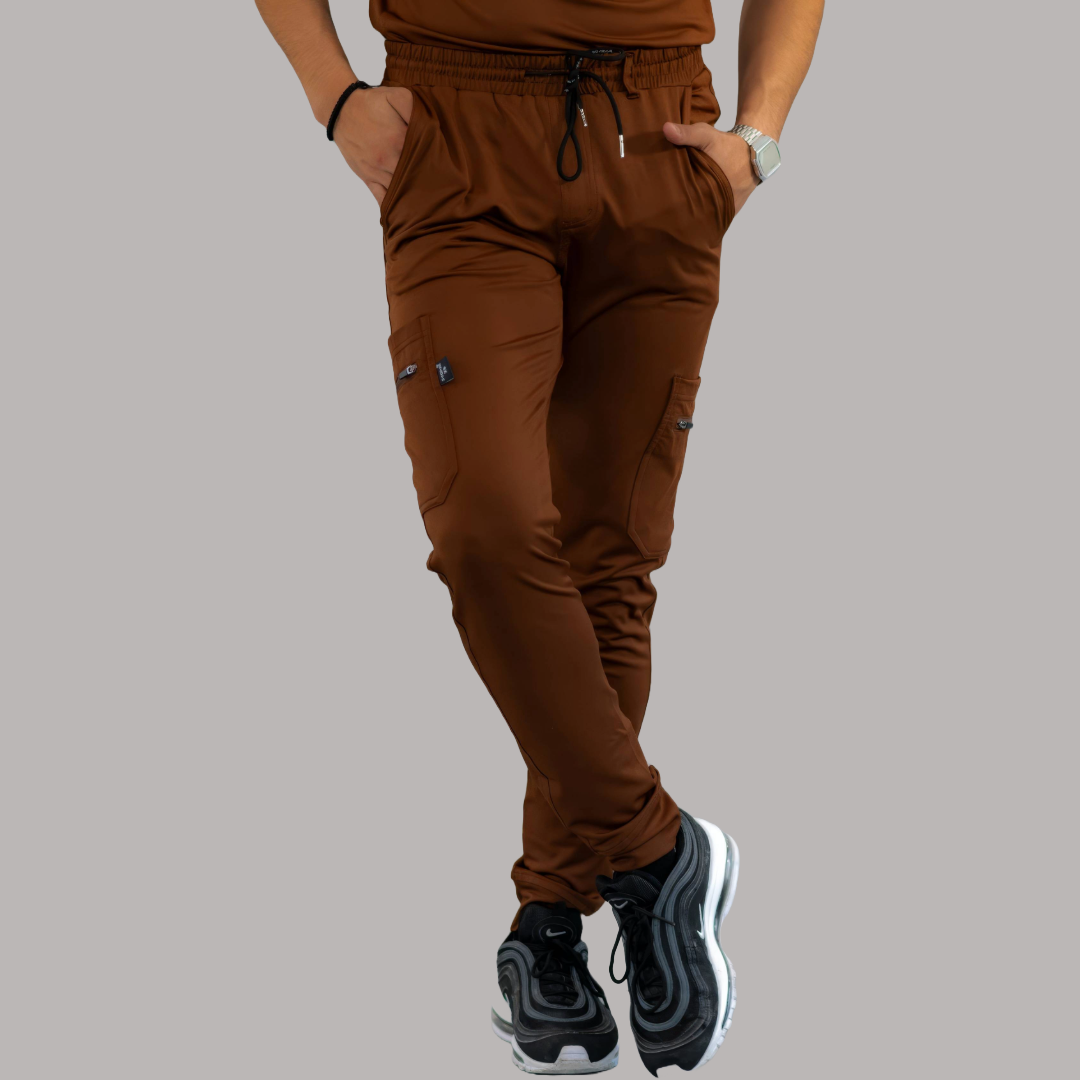 Jogger Quirúrgico Hombre Cafe, Scrubs 901