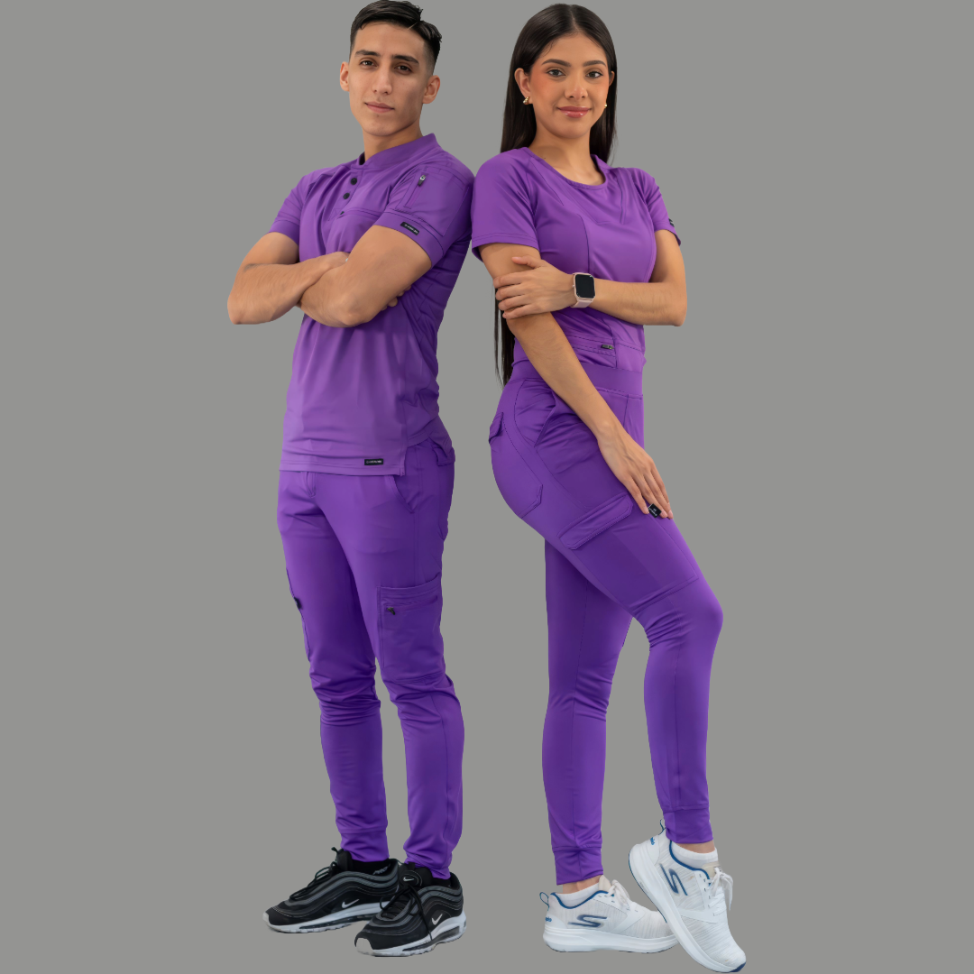 Filipina Quirúrgica Hombre Morado, Scrubs 901