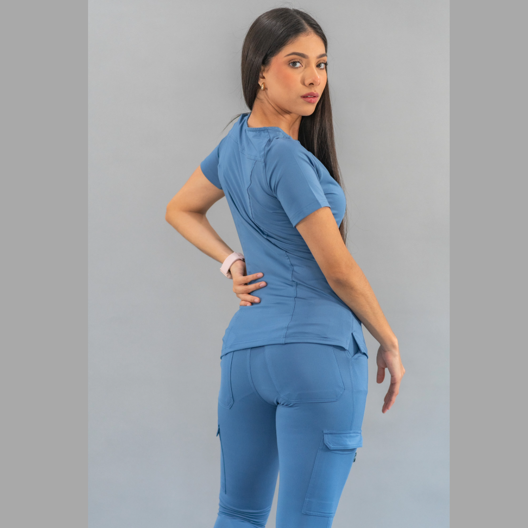 Filipina Quirúrgica Mujer Plumbago, Super Stretch, Scrubs 901