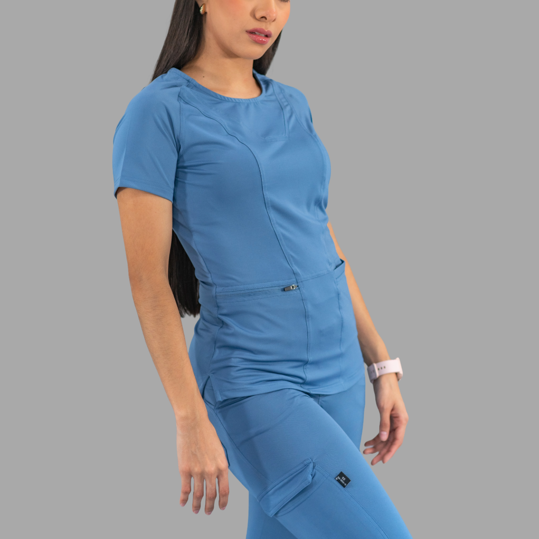 Filipina Quirúrgica Mujer Plumbago, Super Stretch, Scrubs 901