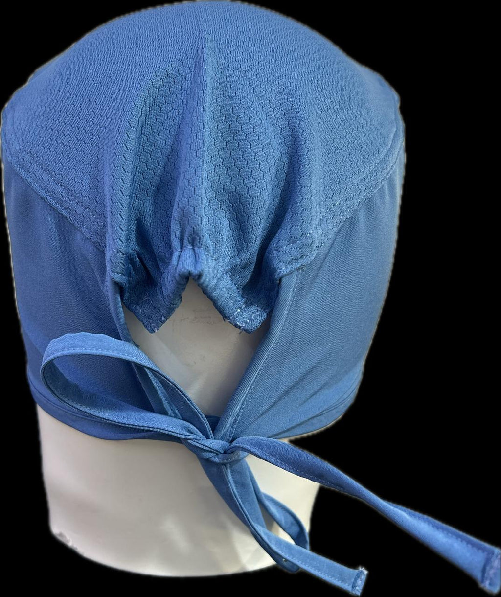 Gorro Quirúrgico Unisex Azul Plumbago Tono 2.
