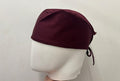 Gorro quirúrgico unisex color vino super stretch Sandel Médica