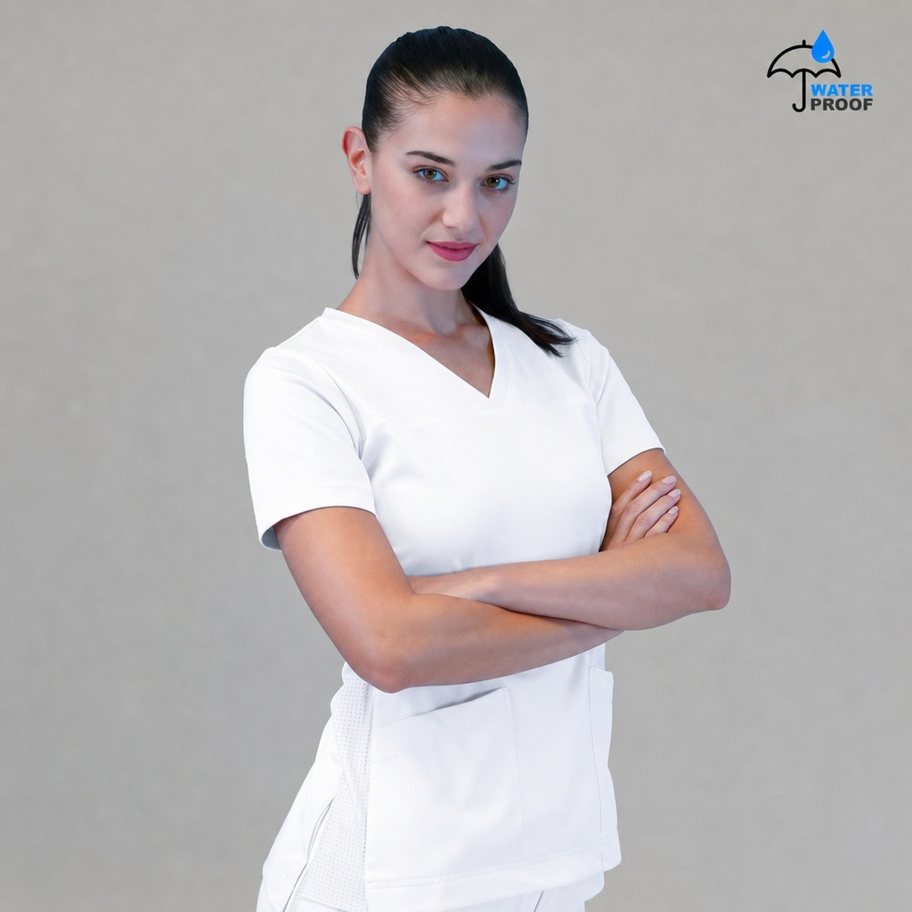 Filipina Mujer 530 Quirúrgica Blanco, Scrubs 530
